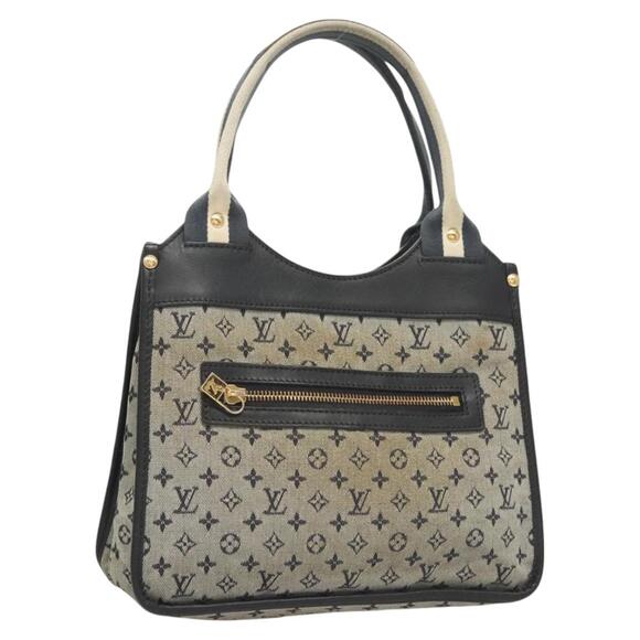 LOUIS VUITTON Monogram Mini Sac Catline Tote Bag Navy M92325 - Picture 1 of 16